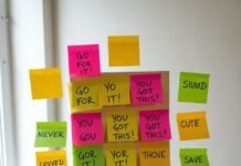 Morning Habits That Support a Healthy Heart Chaotic Sticky-Note Motivation Explosion