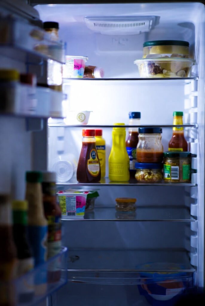 Condiment chaos, empty shelves, suspect yogurt