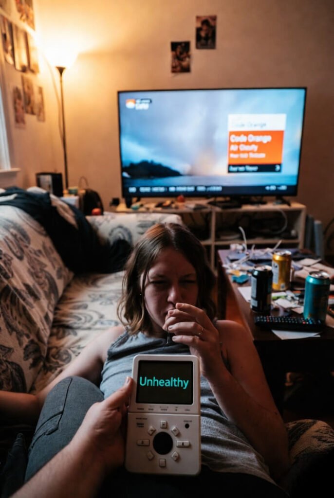 Code Orange TV, unhealthy reading reality